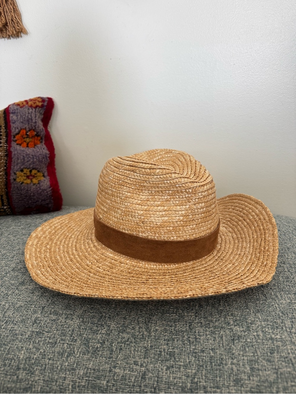 Gigi Pip Isla Straw Fedora Hat